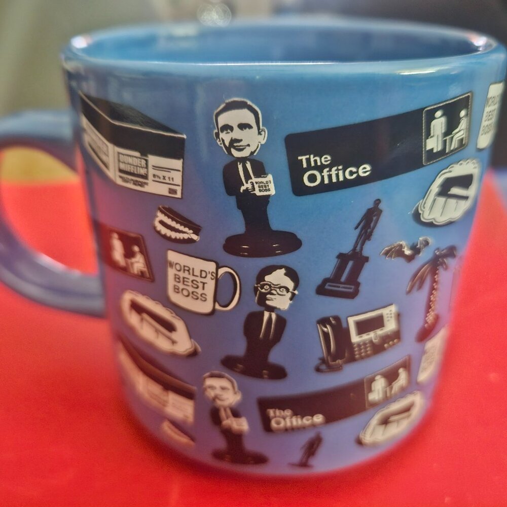 NBCs tv the world's best boss the office coffee mug